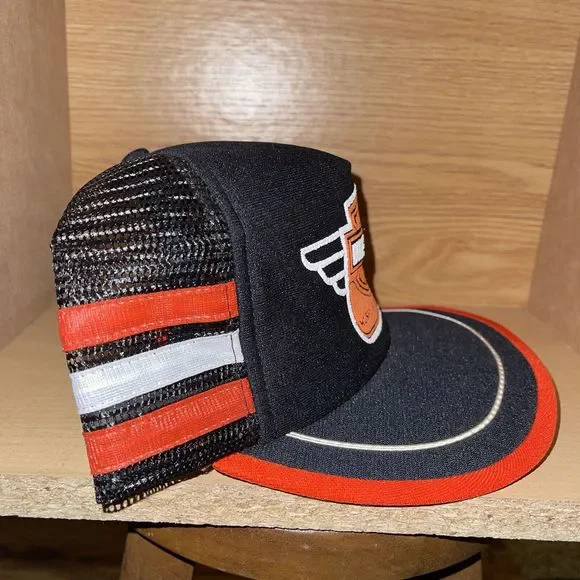 Vintage Harley Davidson Museum Snapback Trucker Hat 3 Three Stripes USA York PA - Picture 5 of 12